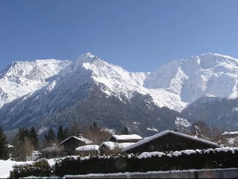 VUE DU BALCON  Dôme du Gouter, Dôme de Miage
