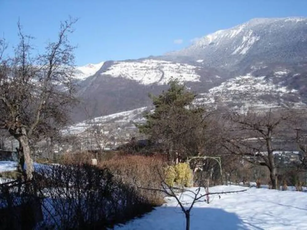 La vue depuis le gîte