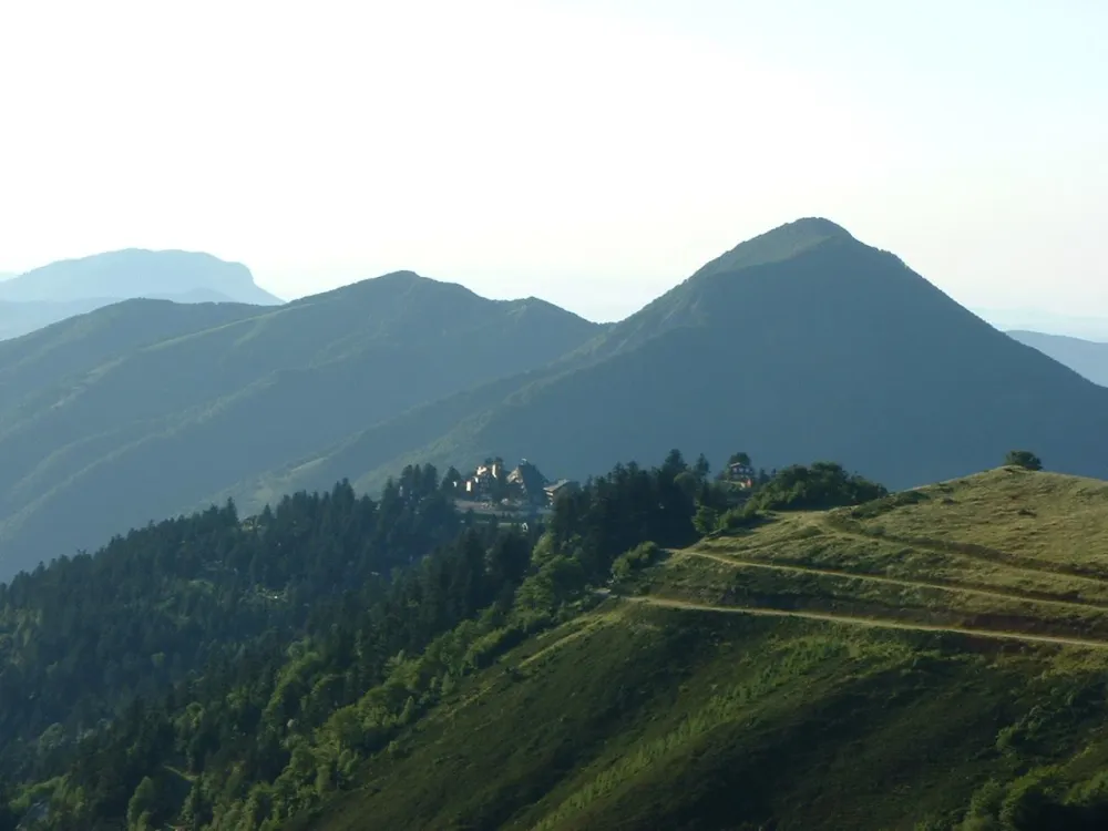 le Prat mataou vu du Col d'Escot