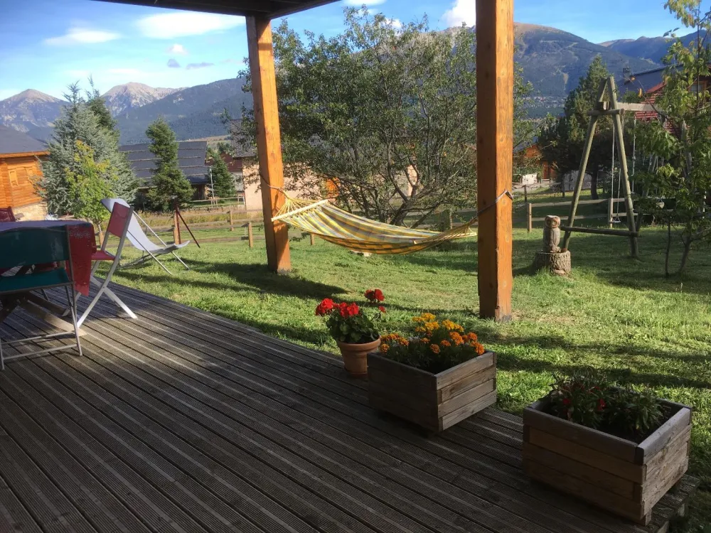 Terrasse en été