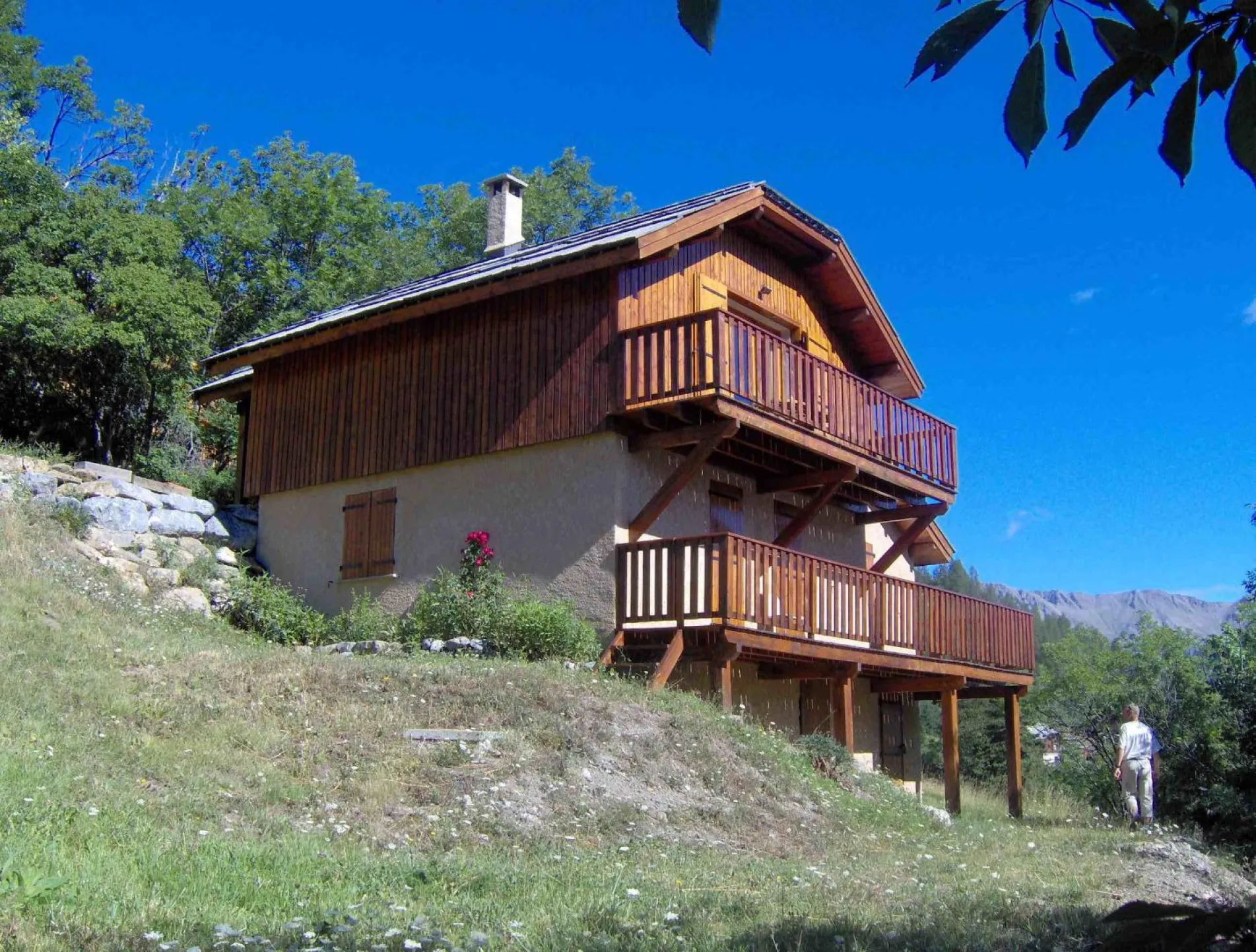 Pra loup 2*, 12  personnes, vue exceptionnelle,  à 1550m, 400m des remontés, 3 places de parking