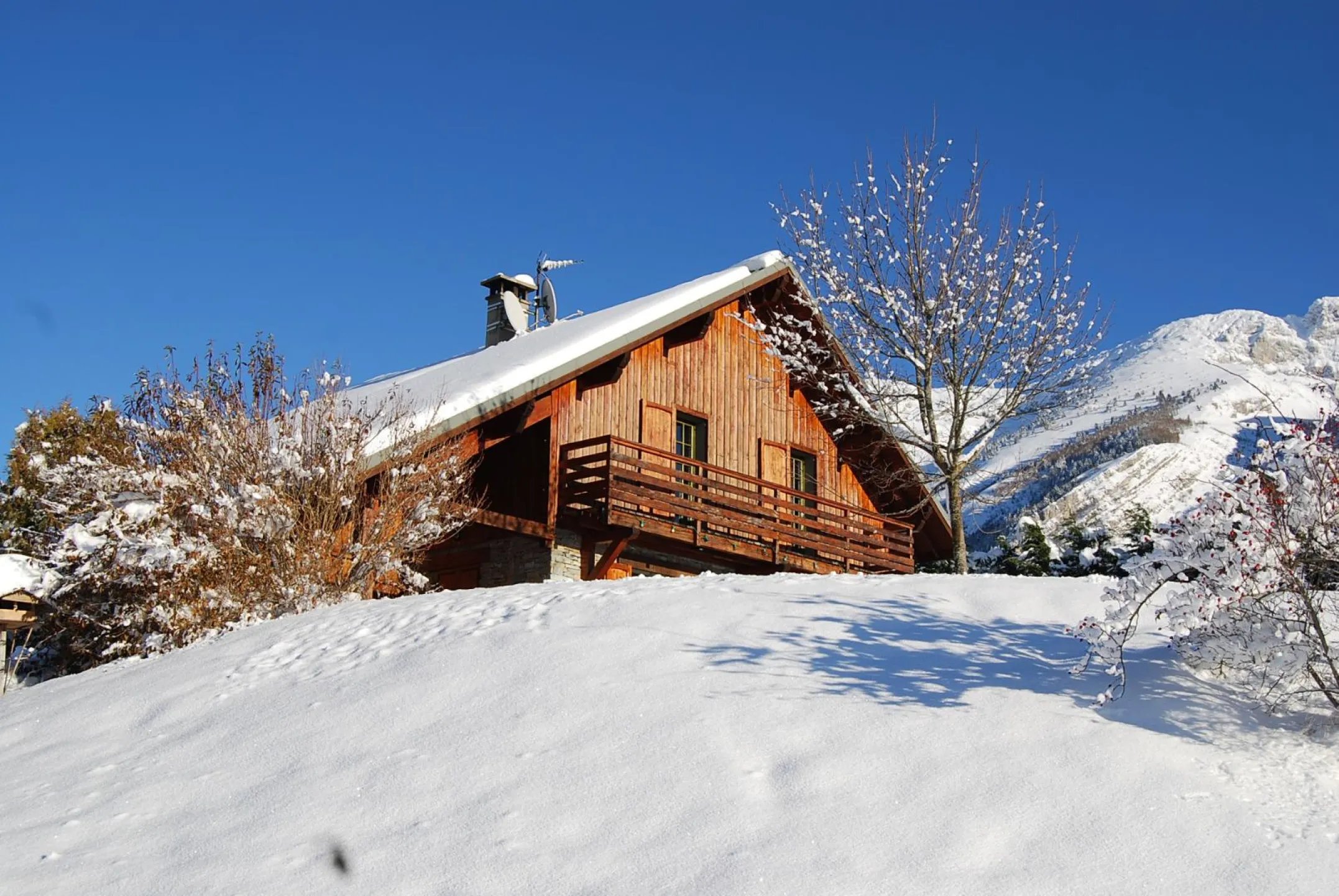 Chalet les castors avec piscine privee