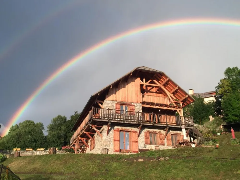 Arc-en-ciel de fin d'été