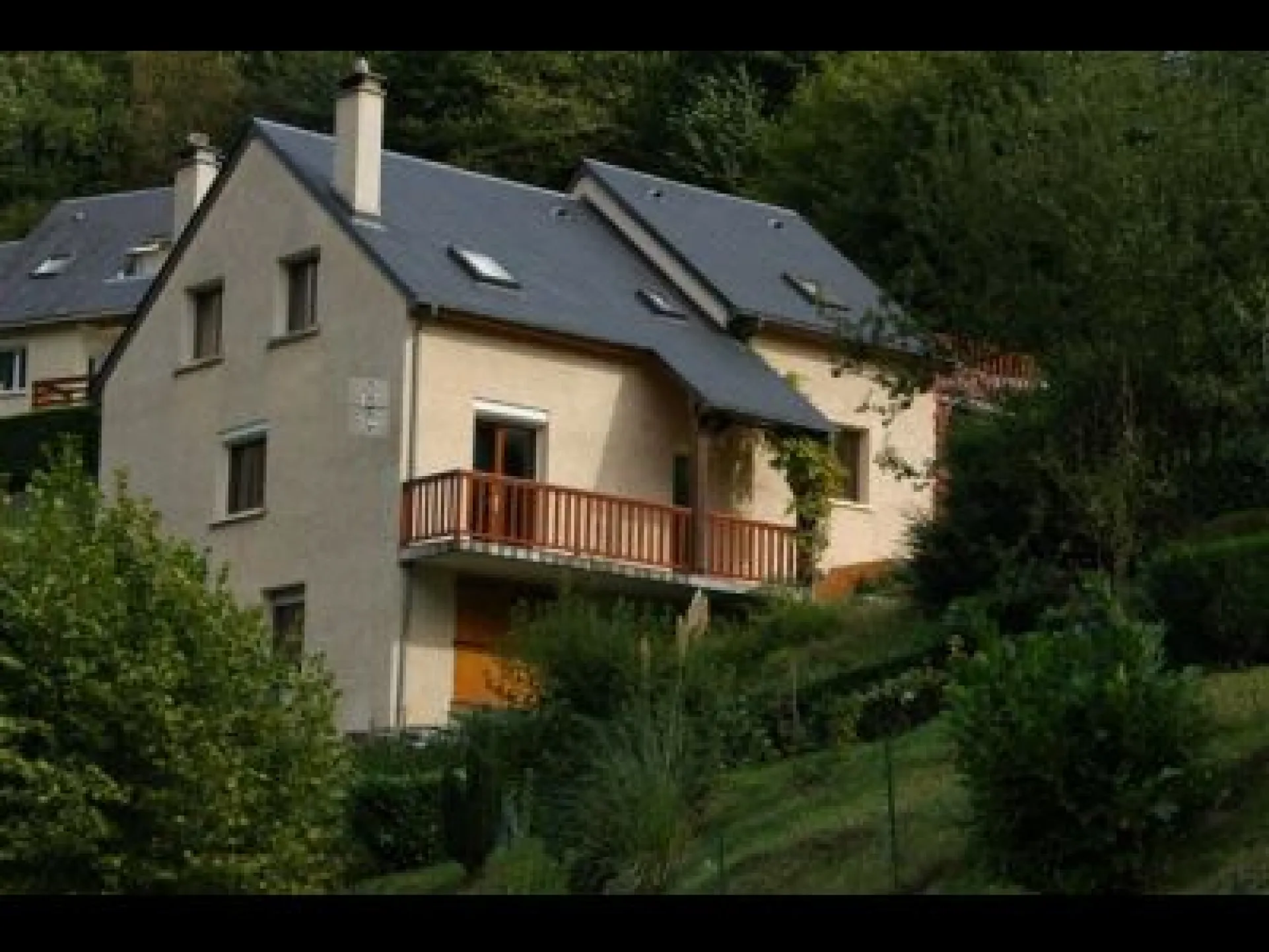 Vue générale du chalet été