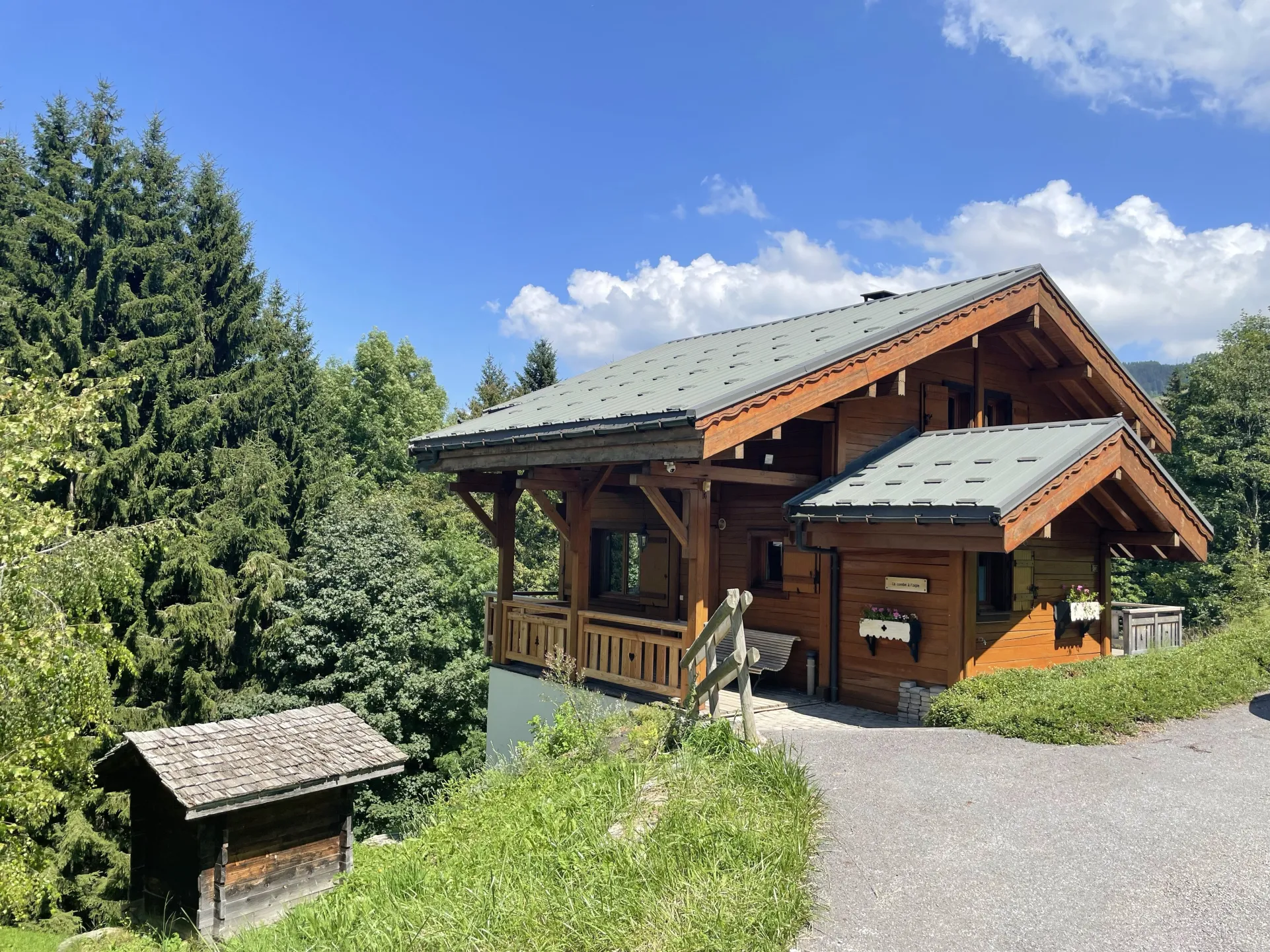 La combe à l'aigle - charmant chalet au coeur de l'espace diamant