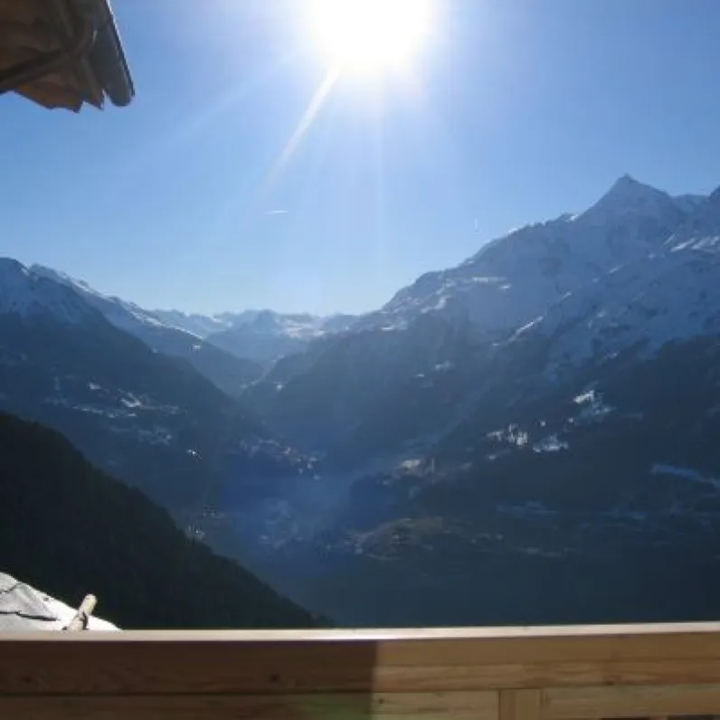 La vue du balcon !