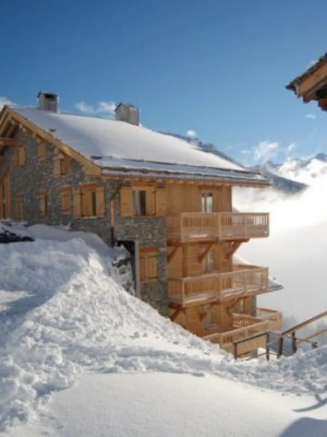 Premier soleil après la neige.