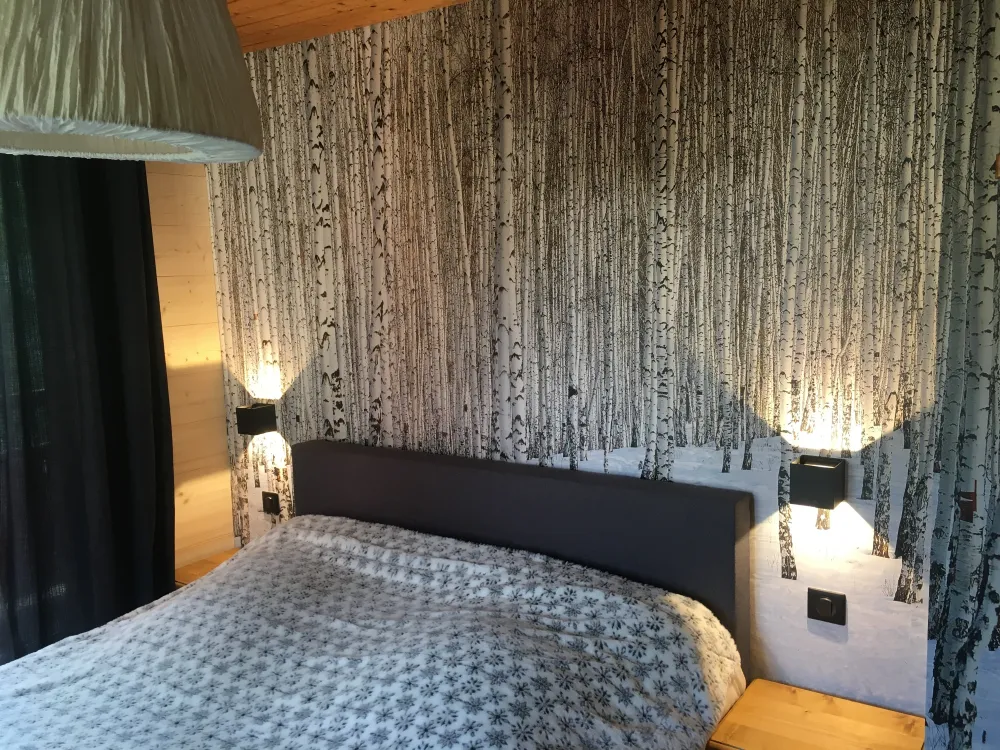 chambre 1 avec lit en 160, accès balcon