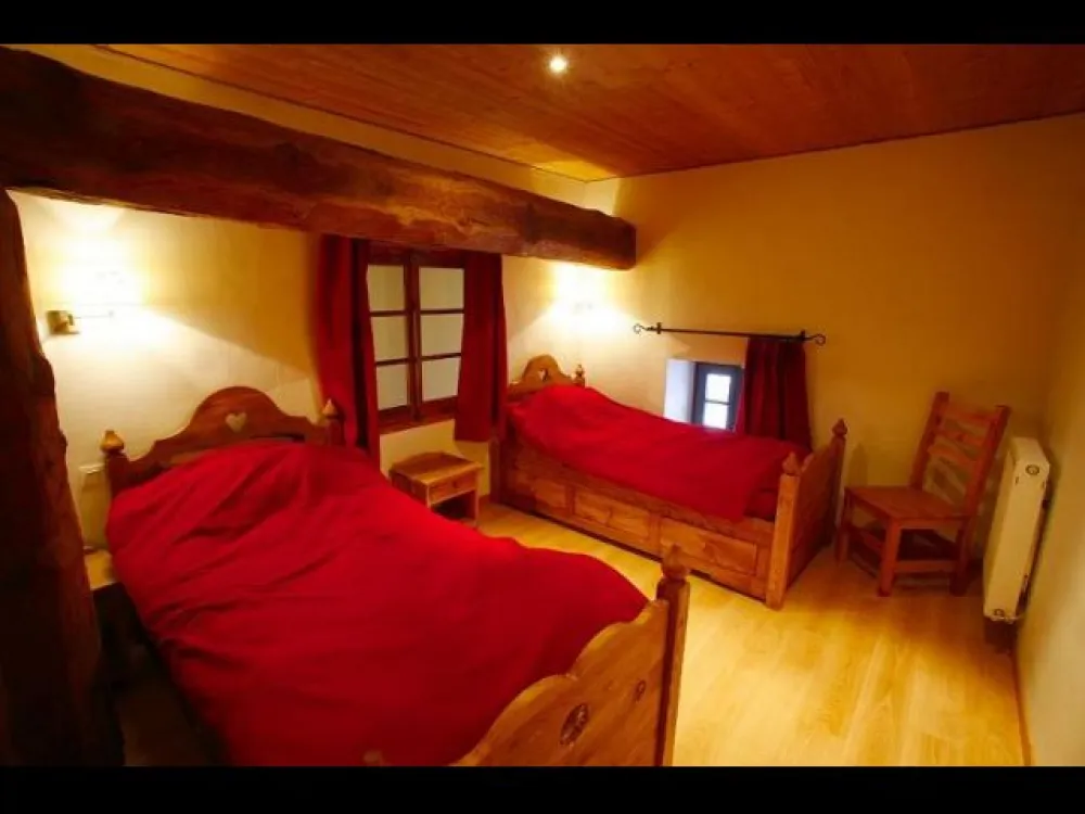 6 chambres spacieuses.