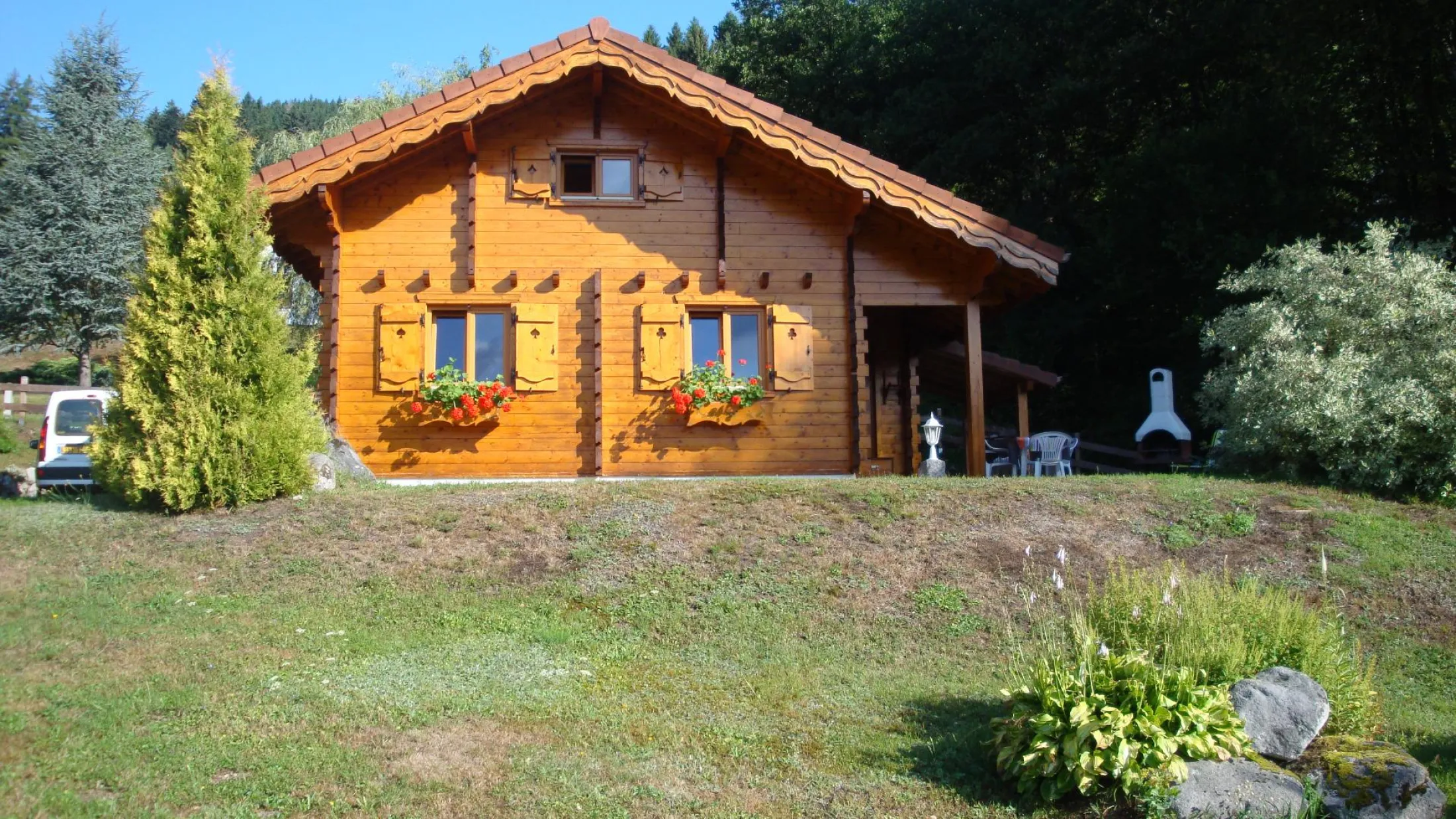 Chalet bois massif