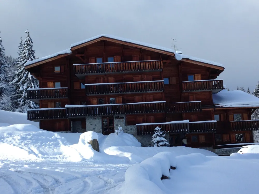 Le bettex / chalets de pierre plate sur les pistes