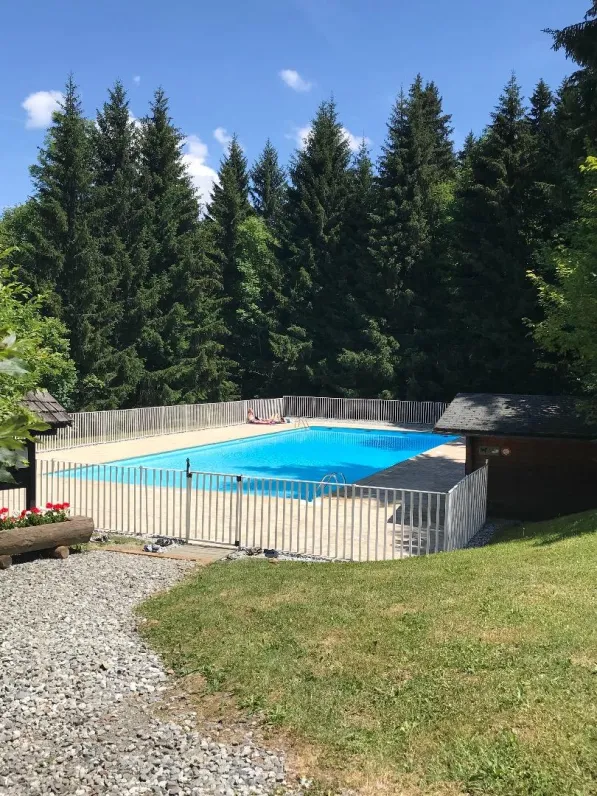 piscine chauffée en été