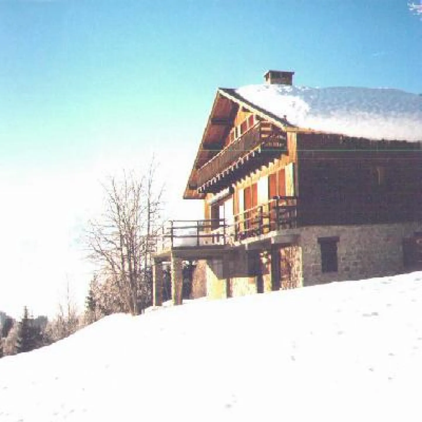 chalet face au Charvin !