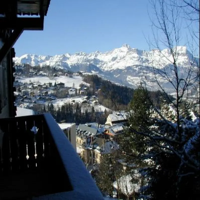 vue du balcon
