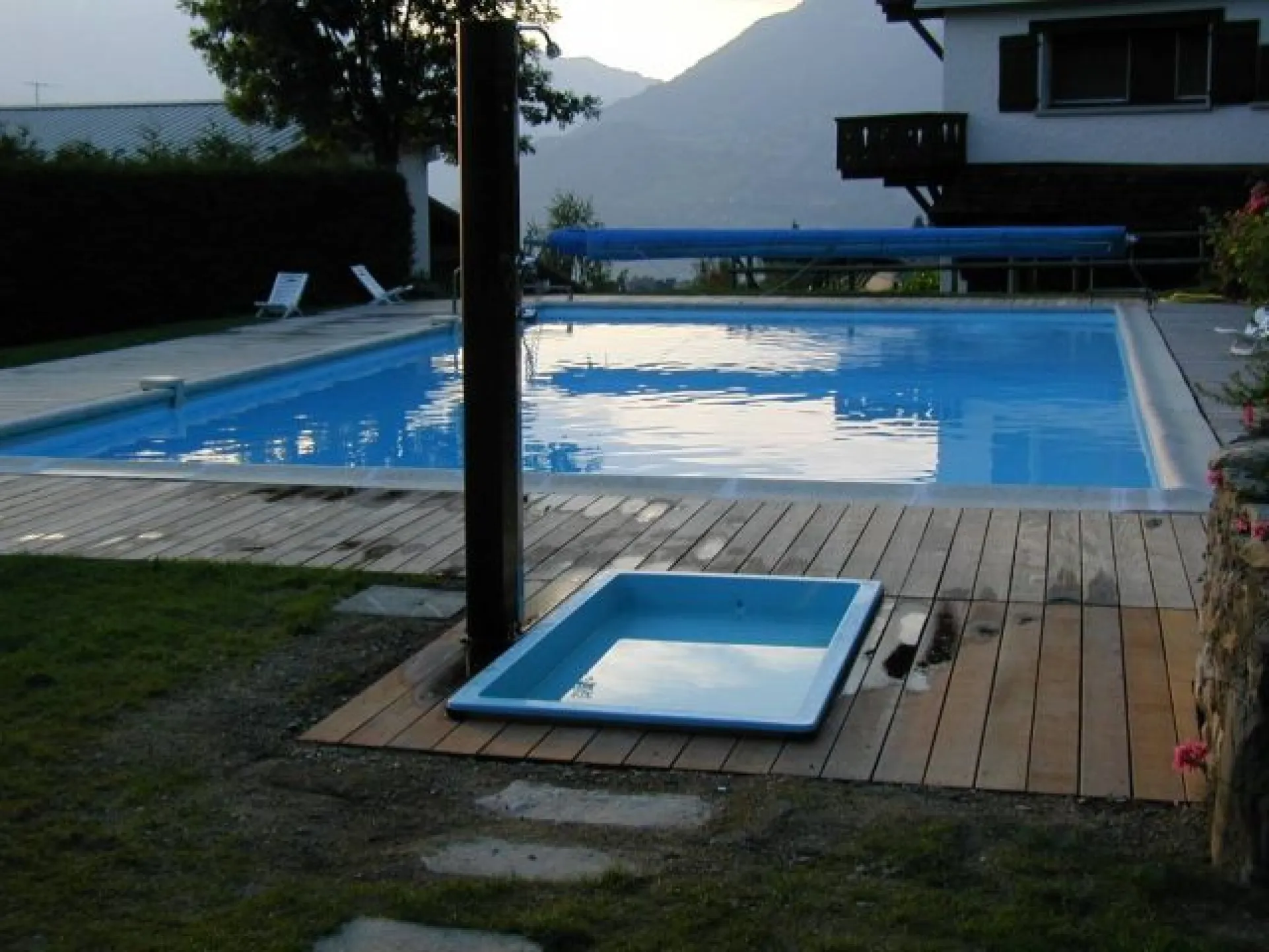 piscine de la résidence, chauffée l'été