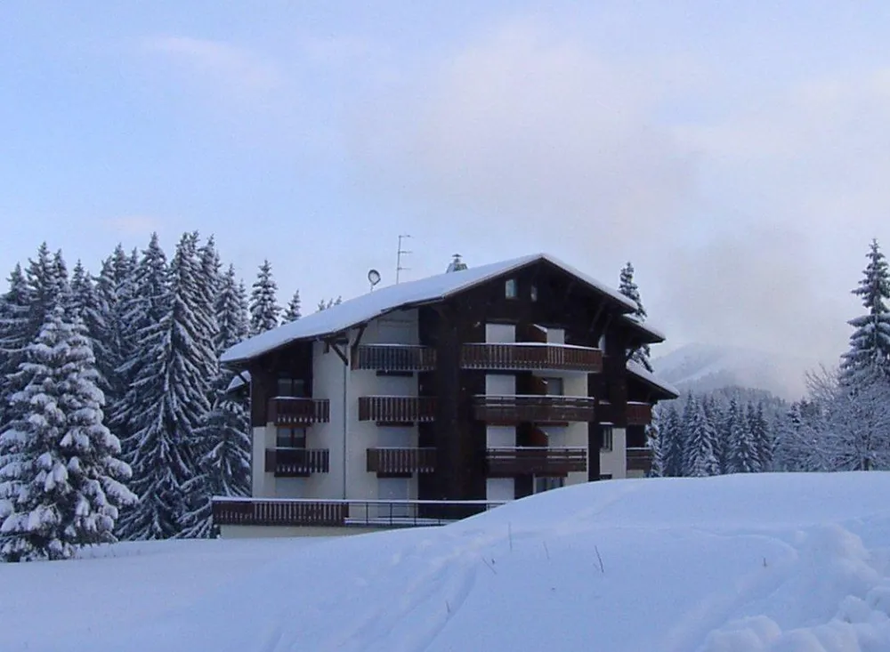 L'Orée des Bois Appartement 5/6 personnes au 1° étage avec ascenseur GARAGE FERME en sous-sol
 Au centre de la station - Au pied des remontées mécaniques - commerces à deux pas - navette entre Cluses Taninges et Praz de Lys
Hiver et été  à 1h du lac Lém