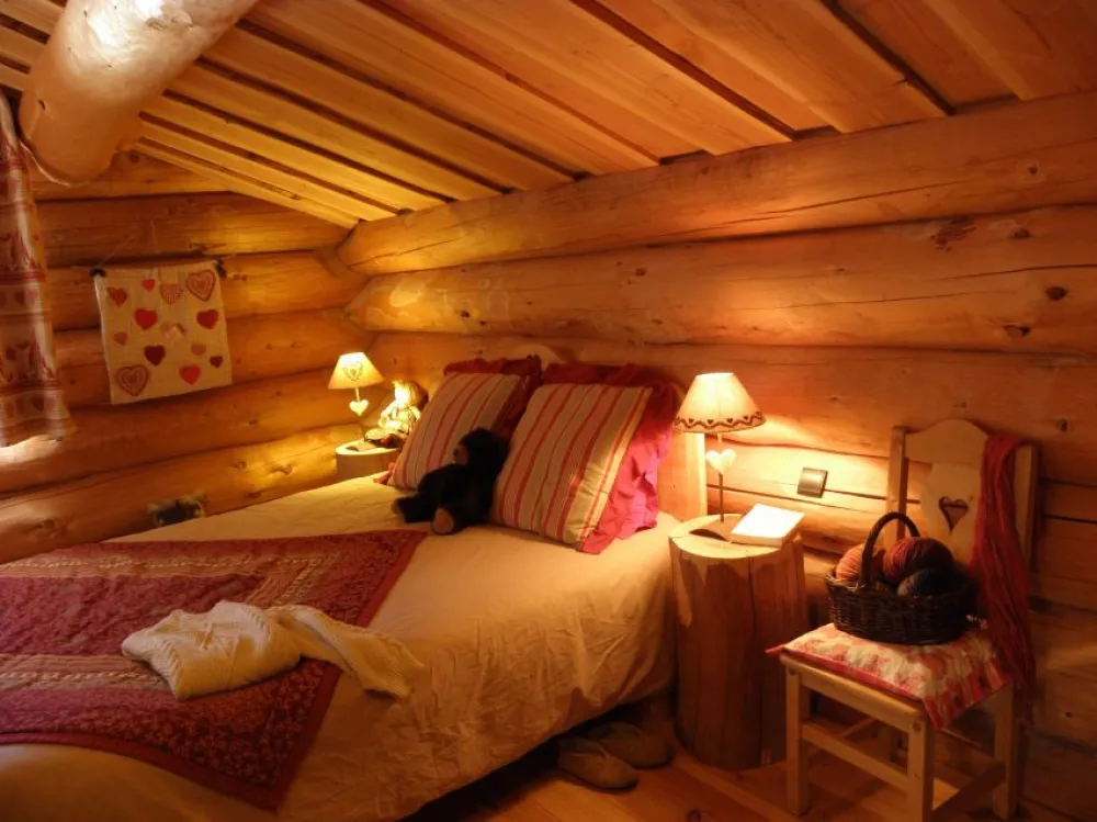 Les artigues, chalet de charme en rondins naturels