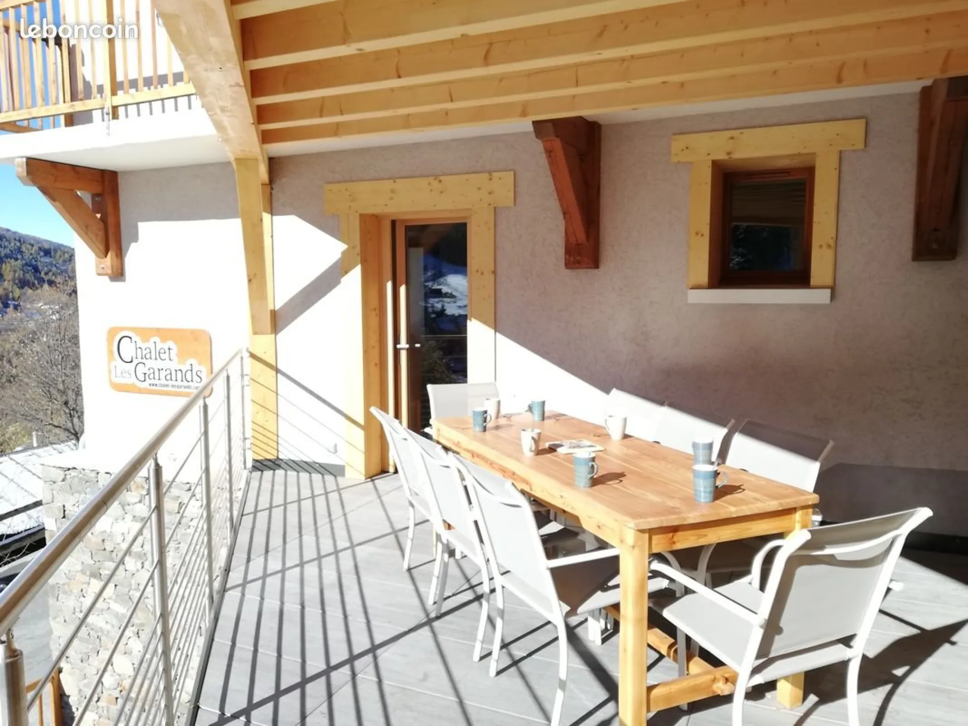 Terrasse du gite