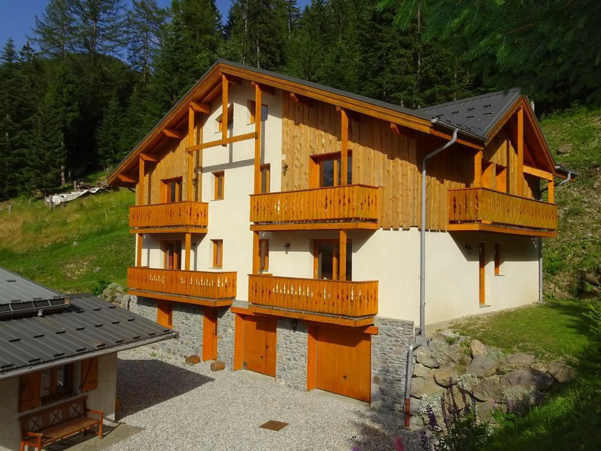 Vue du chalet