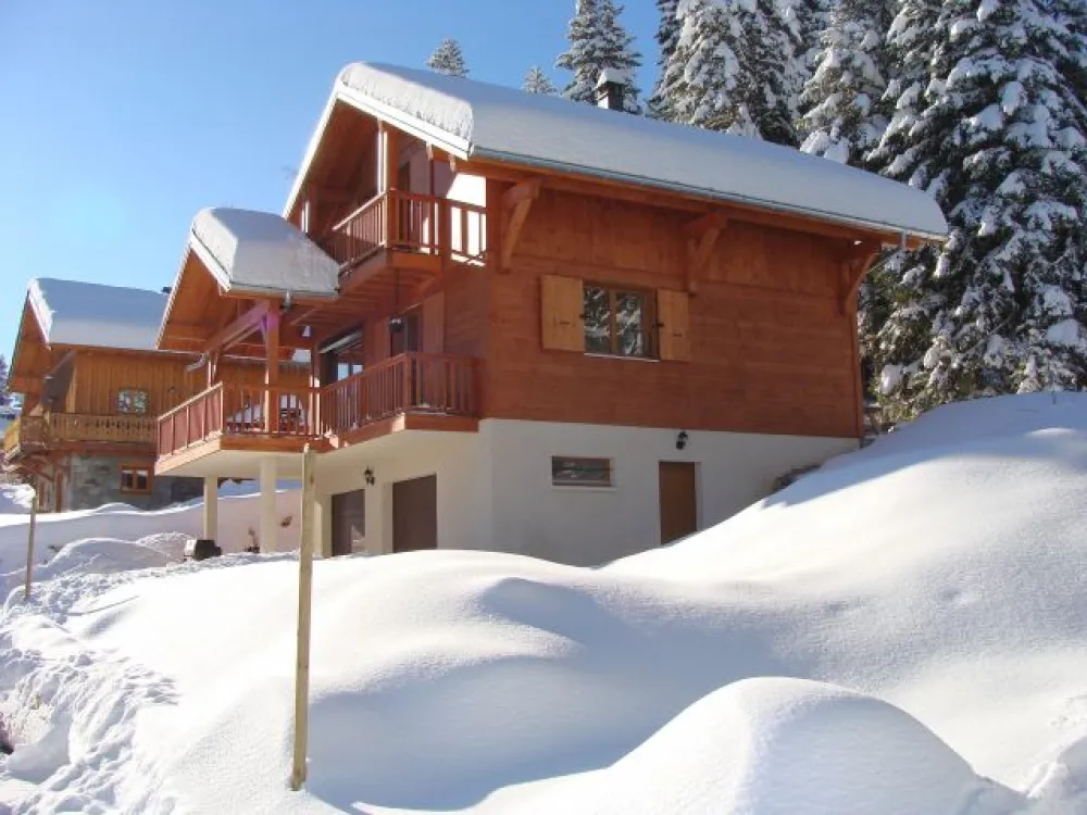 Chalet du côté entrée 