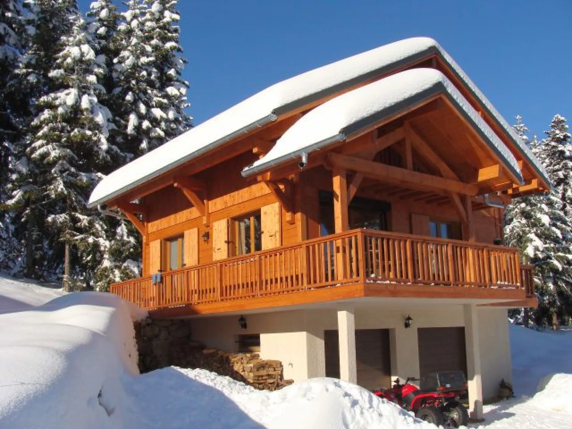 Chalet de face 