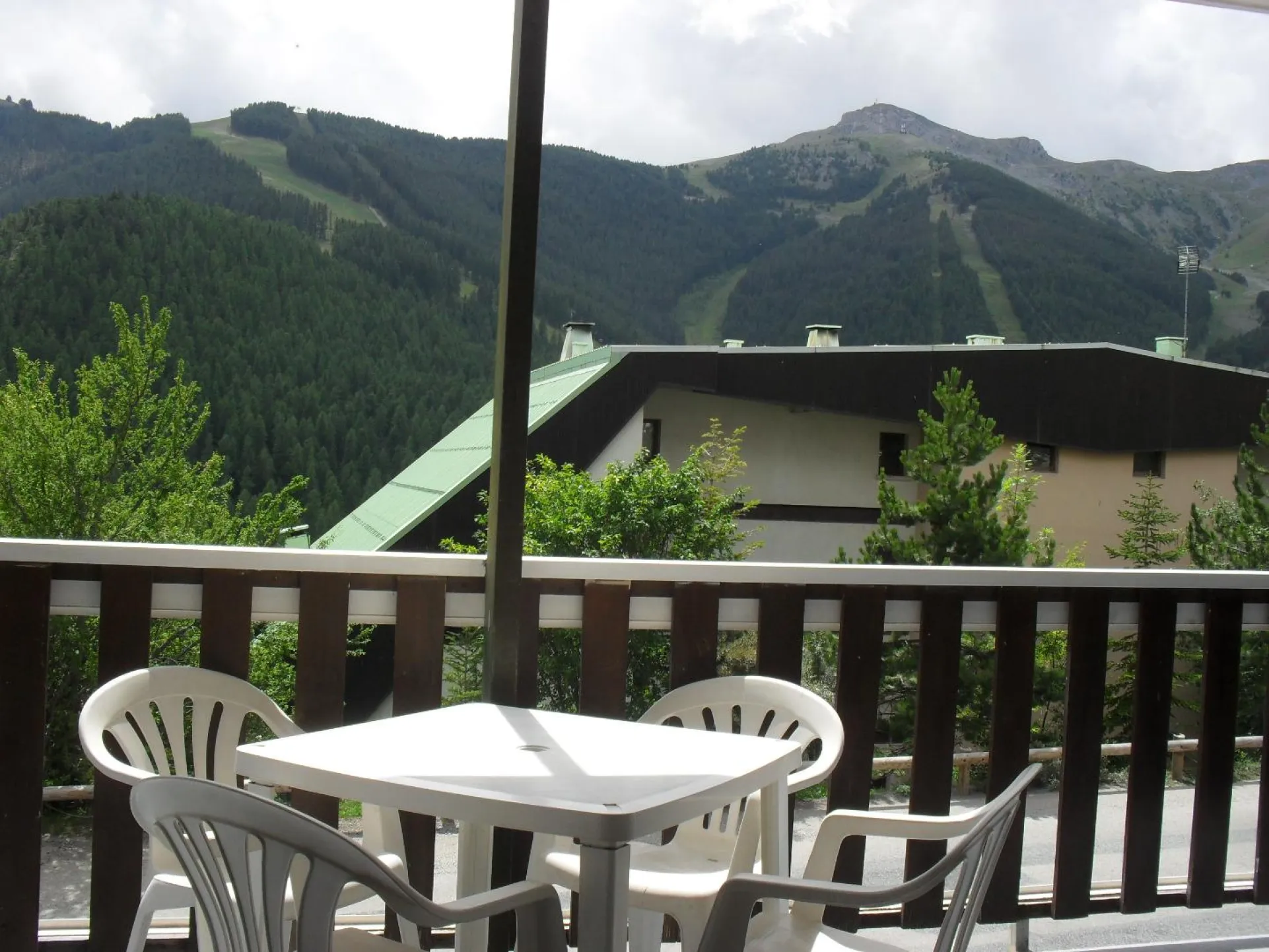 Vue depuis le balcon
