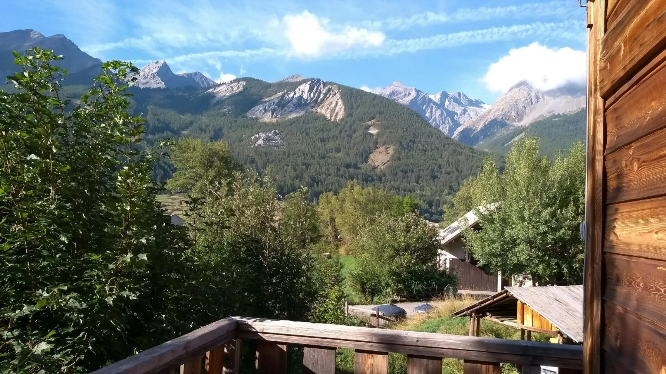Vue from balcony