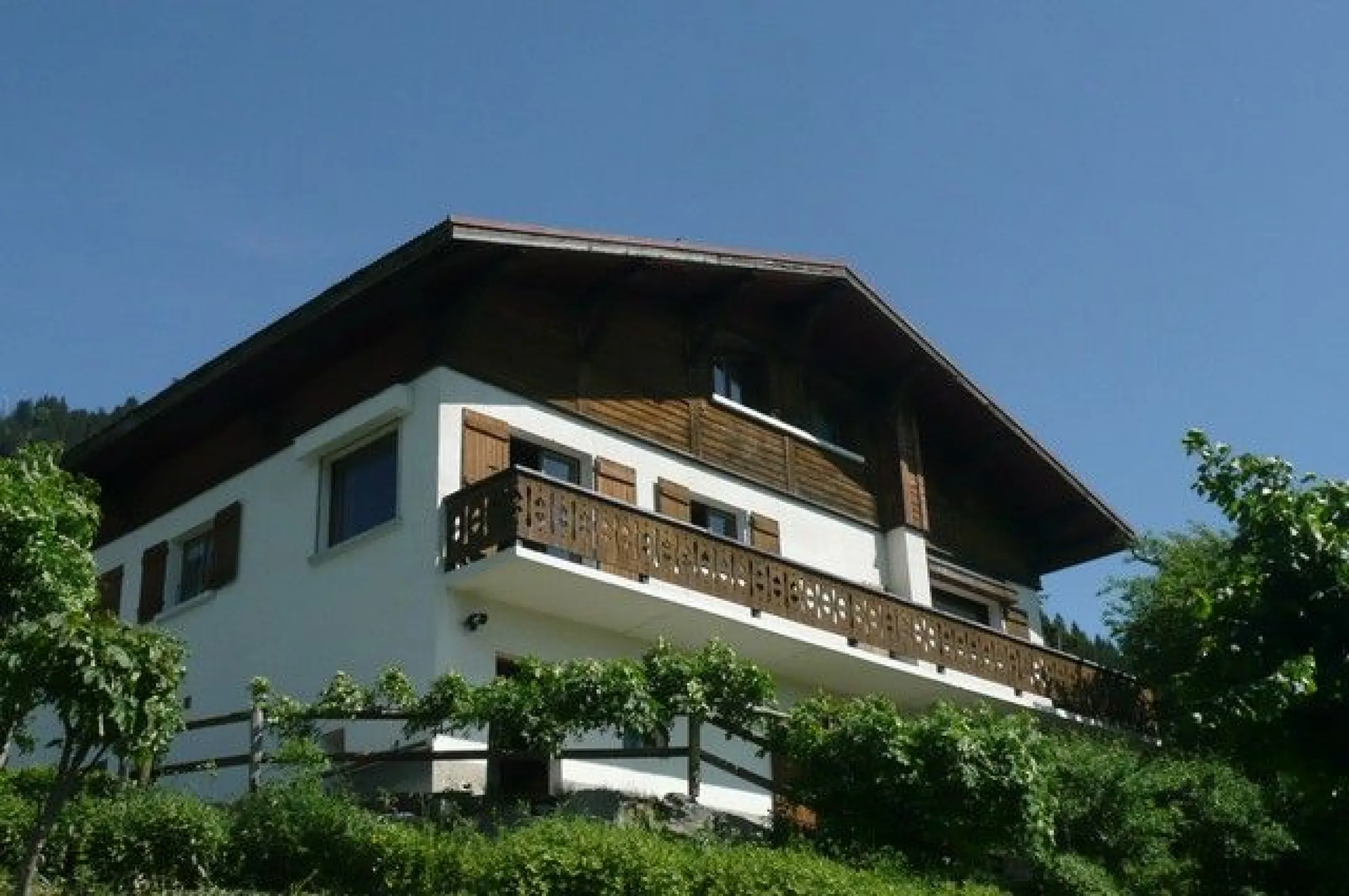 chalet en été