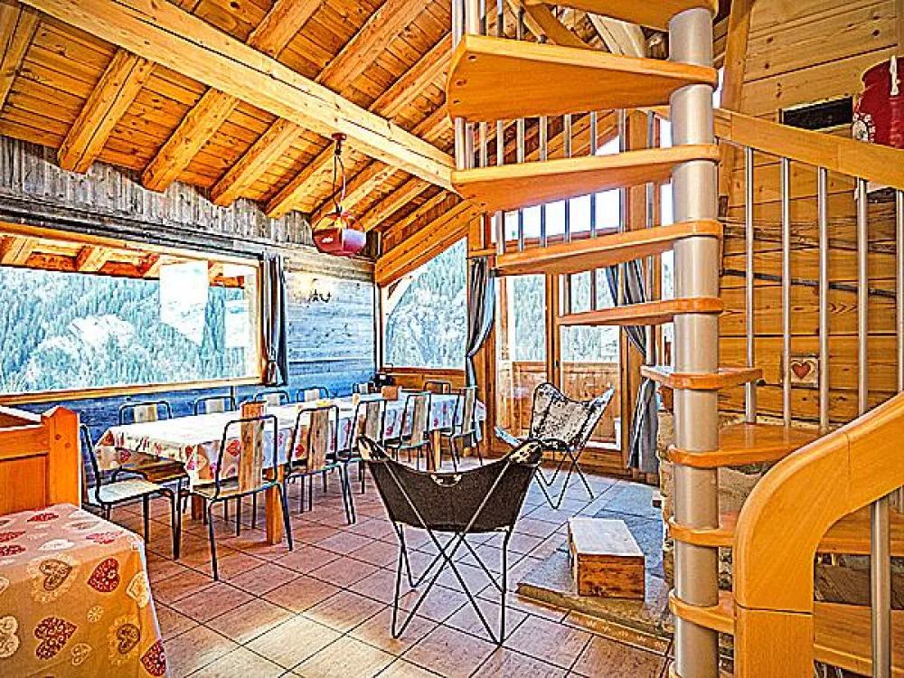 Chalet Balcon du Paradis - coin repas