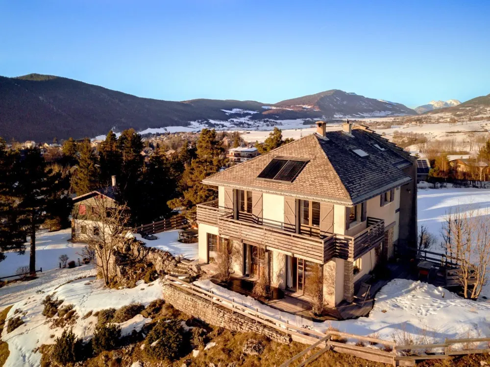 La maison, vue et ensoleillement maximum