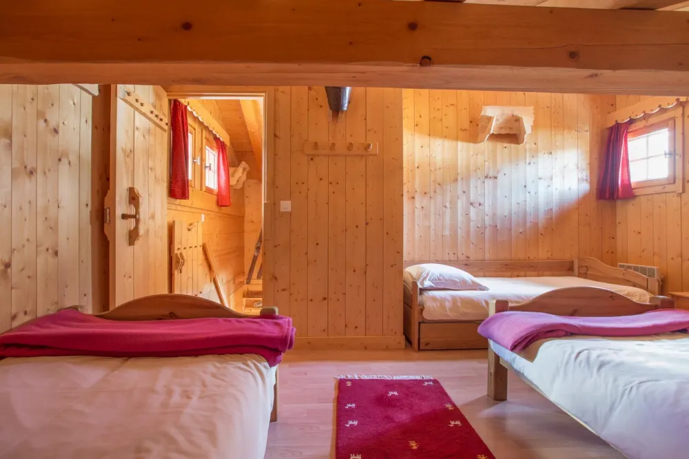 Chalet la remise a Megane Chambre 2: 3 lits simple