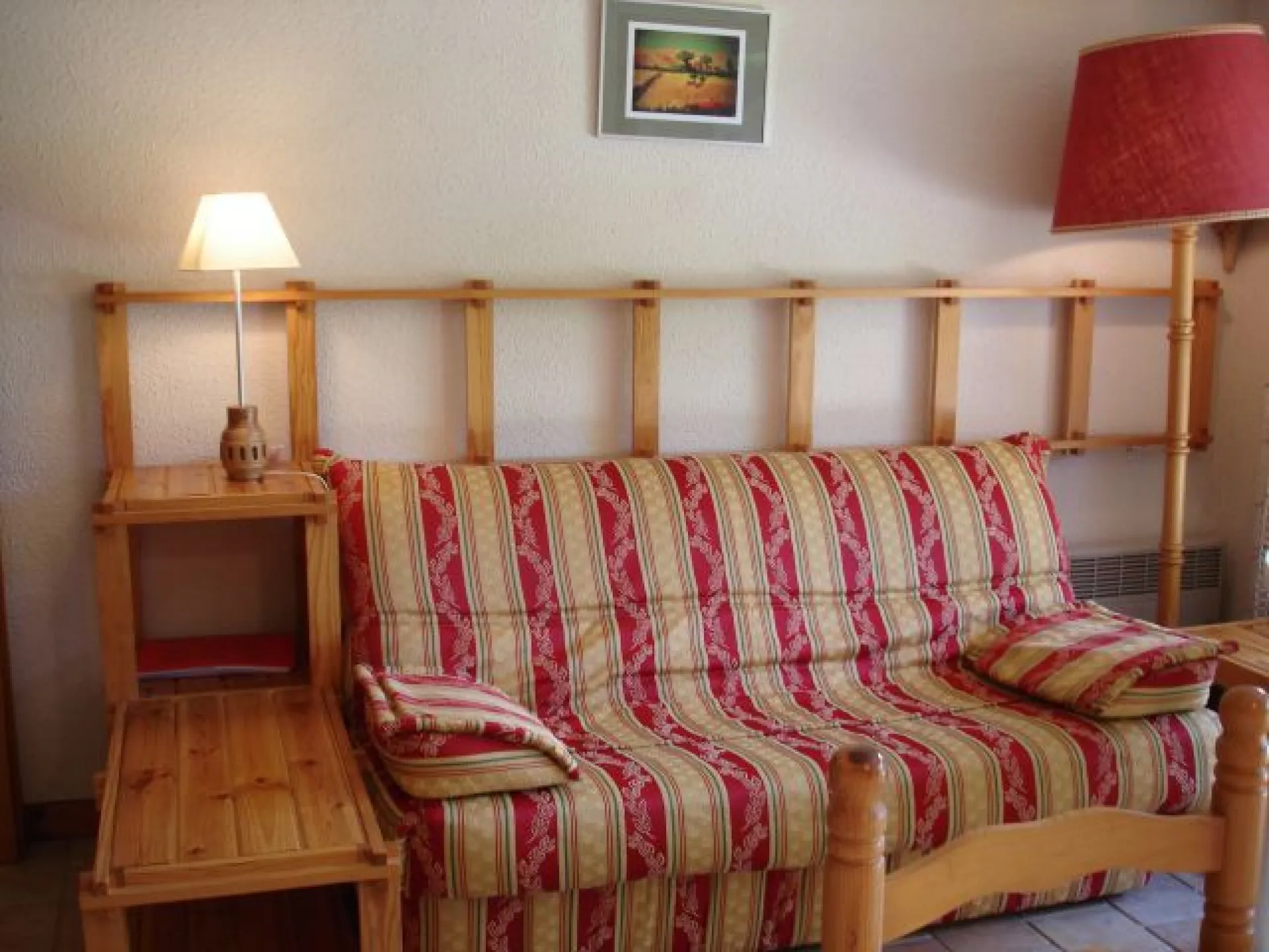 folding sofa bed in living room of 160