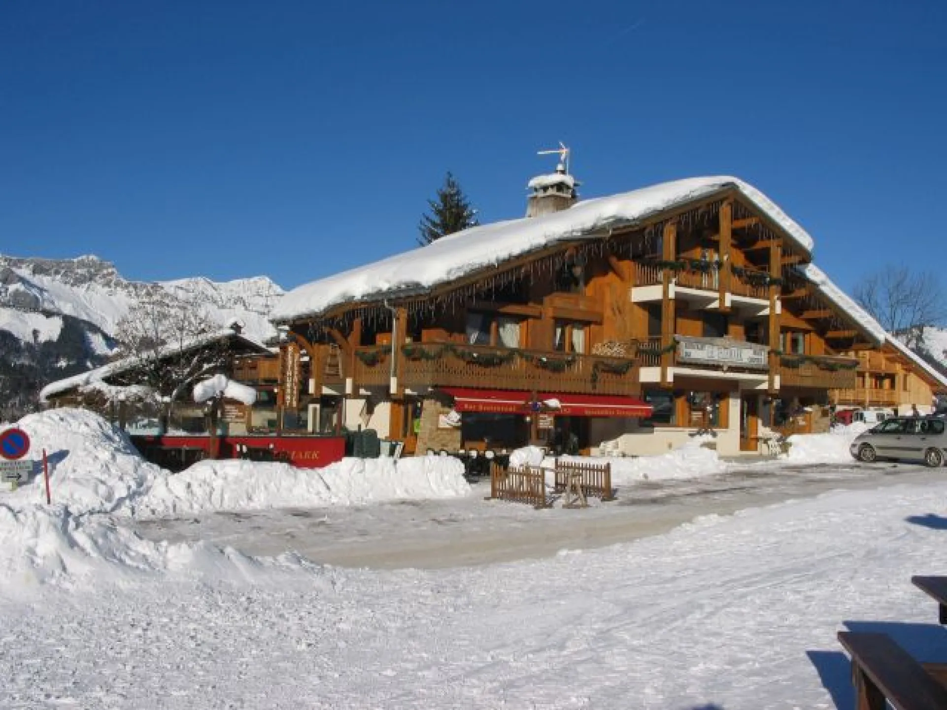 en premiere ligne sur les pistes 