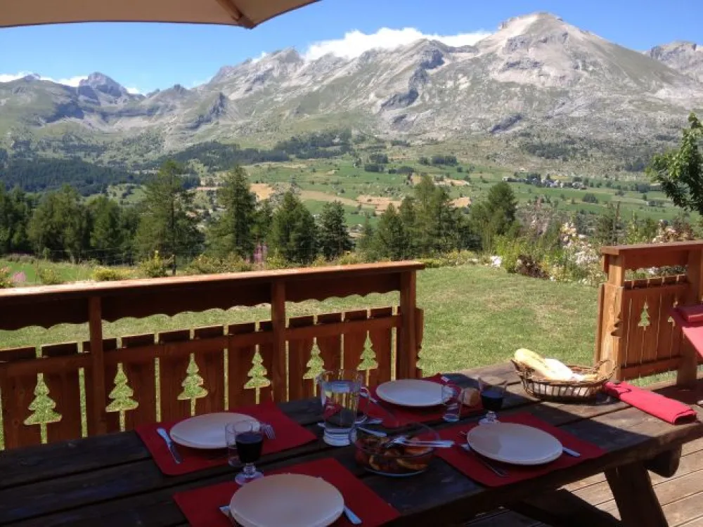 Vue terrasse été