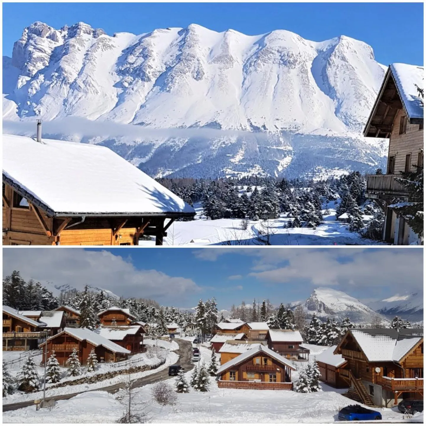 Vues splendides du chalet