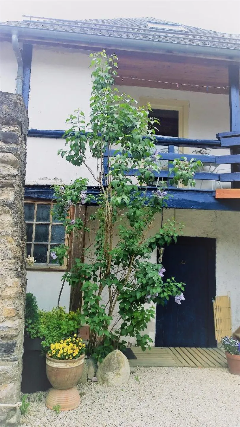 l'entrée du gîte