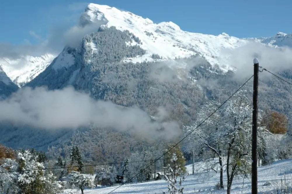 vue depuis le chalet