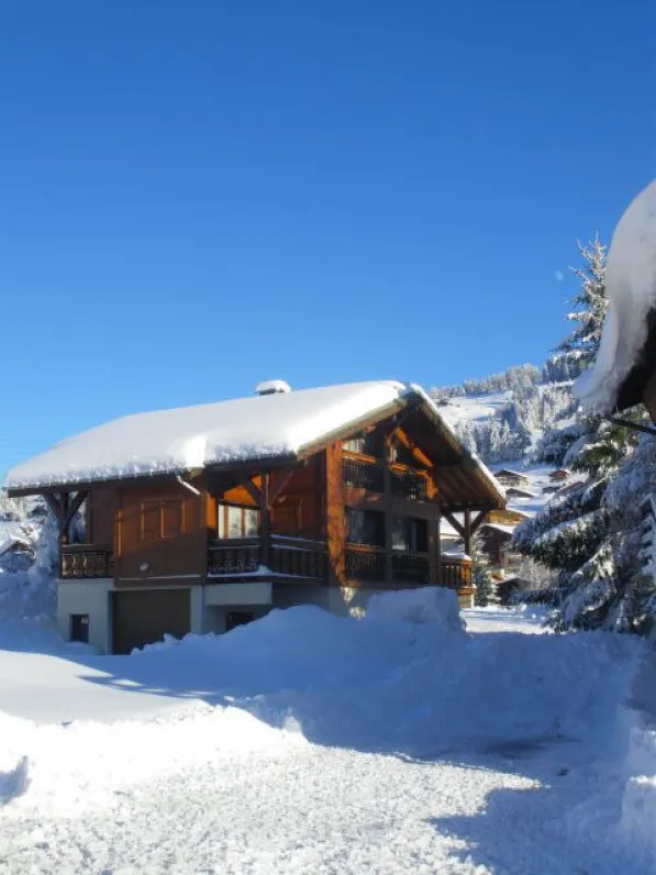 Le chalet avec la vue de votre appartement