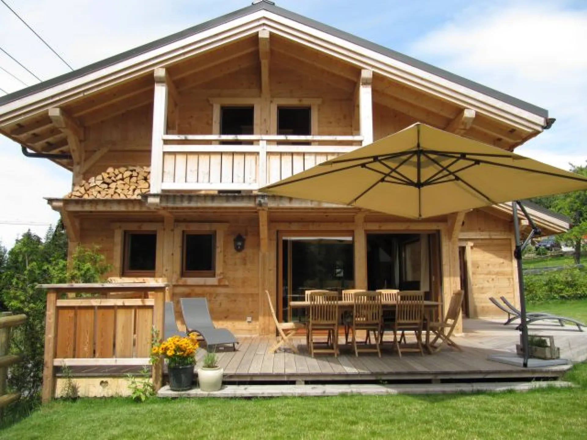 Chalet erosion