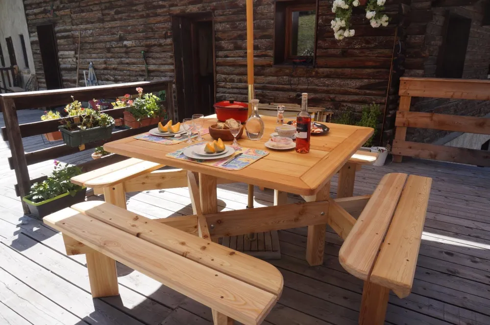 Déjeuner au jardin