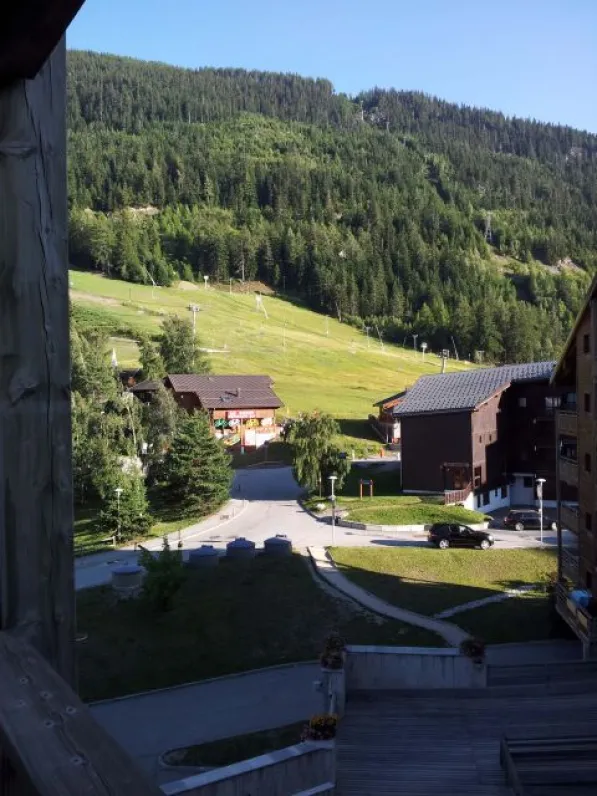 Vue du balcon - été