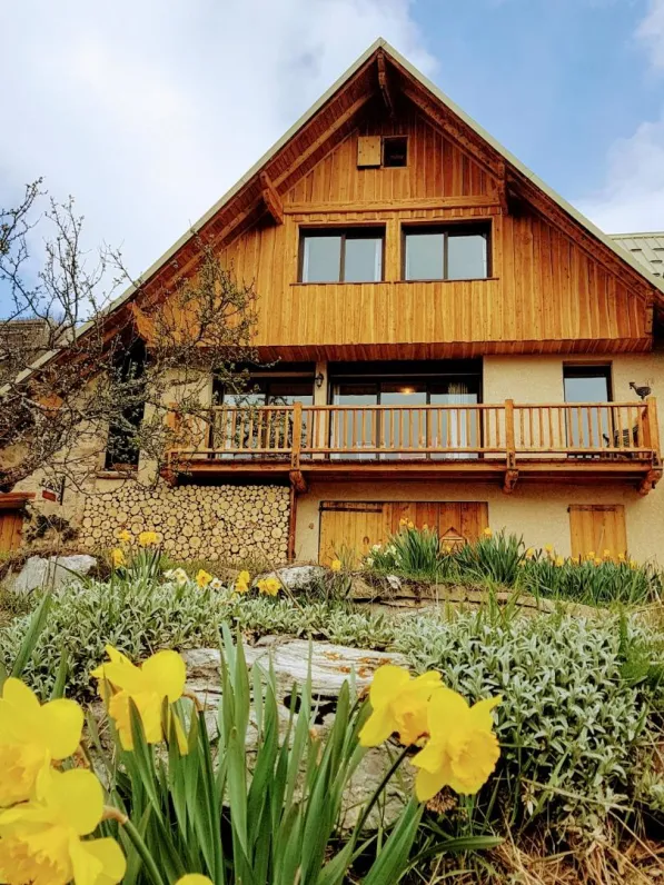 Le chalet au printemps 