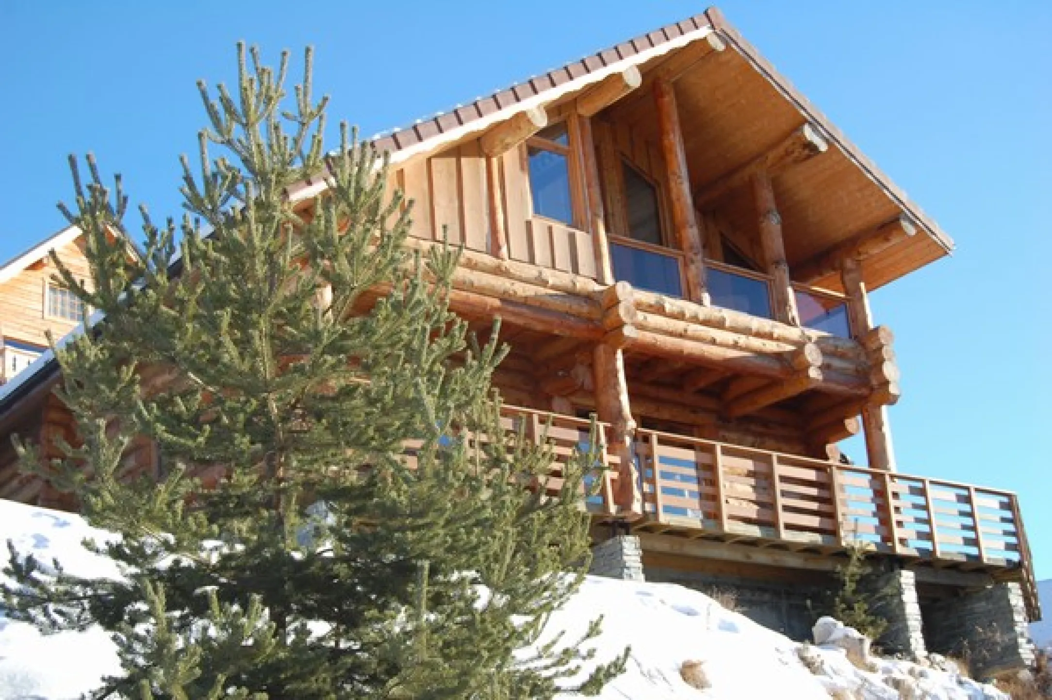 Chalet à la joue du loup