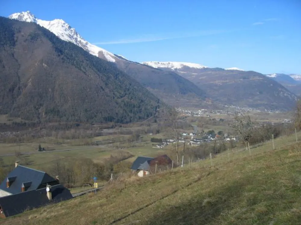 Vue NORD depuis la chambre.