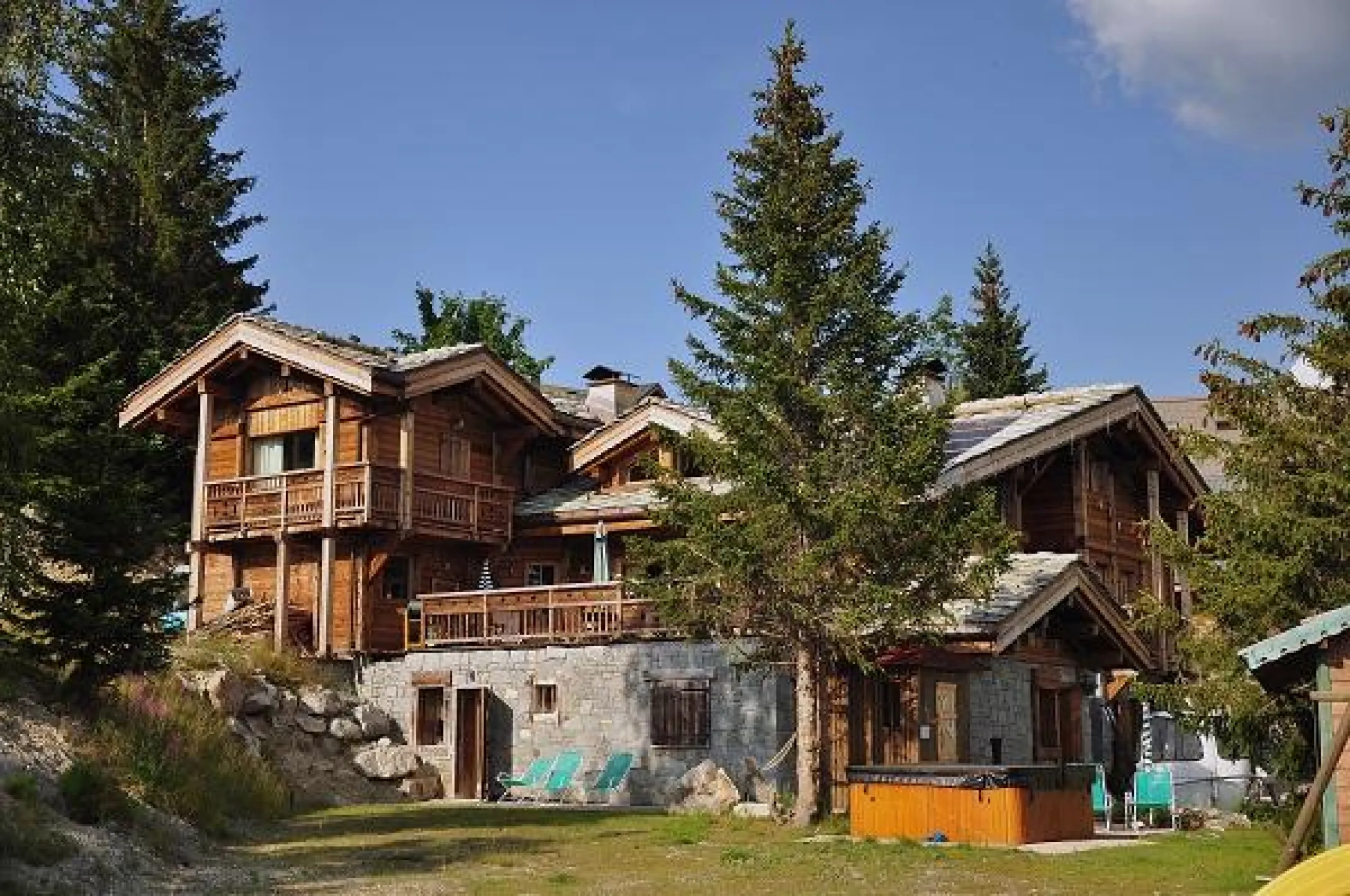 Mountain lodge (de 8 à 10 personnes) chalet montagne de luxe