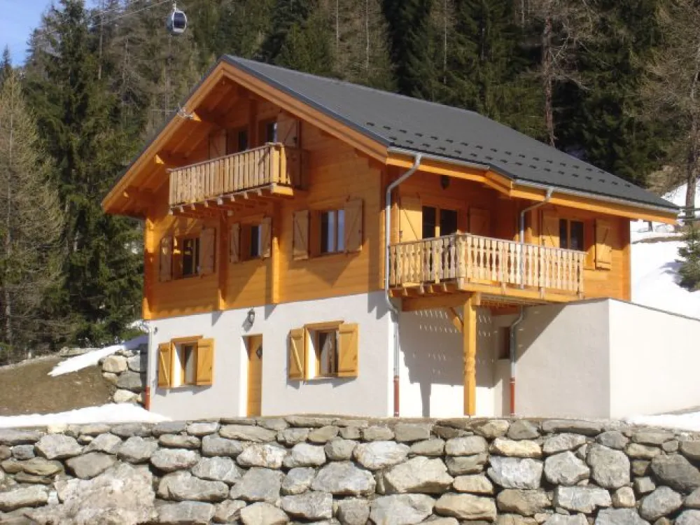 Chalet façade sud