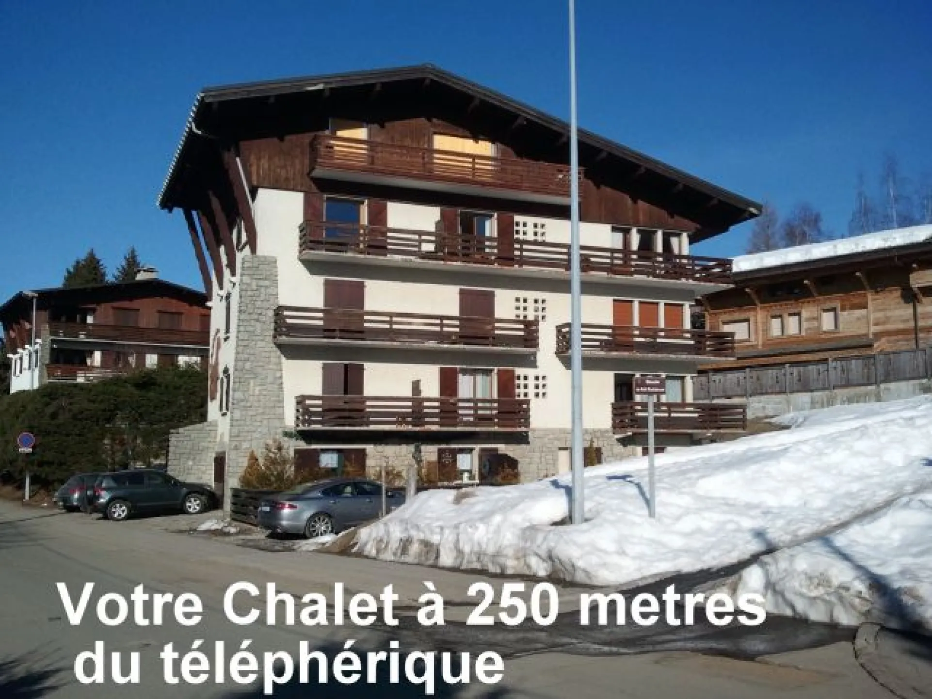Megève  250 metres du telepherique rochebrune