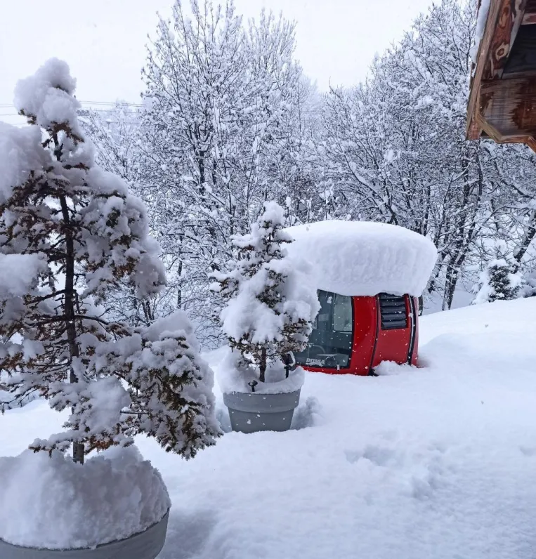 Chalet au bord des pistes