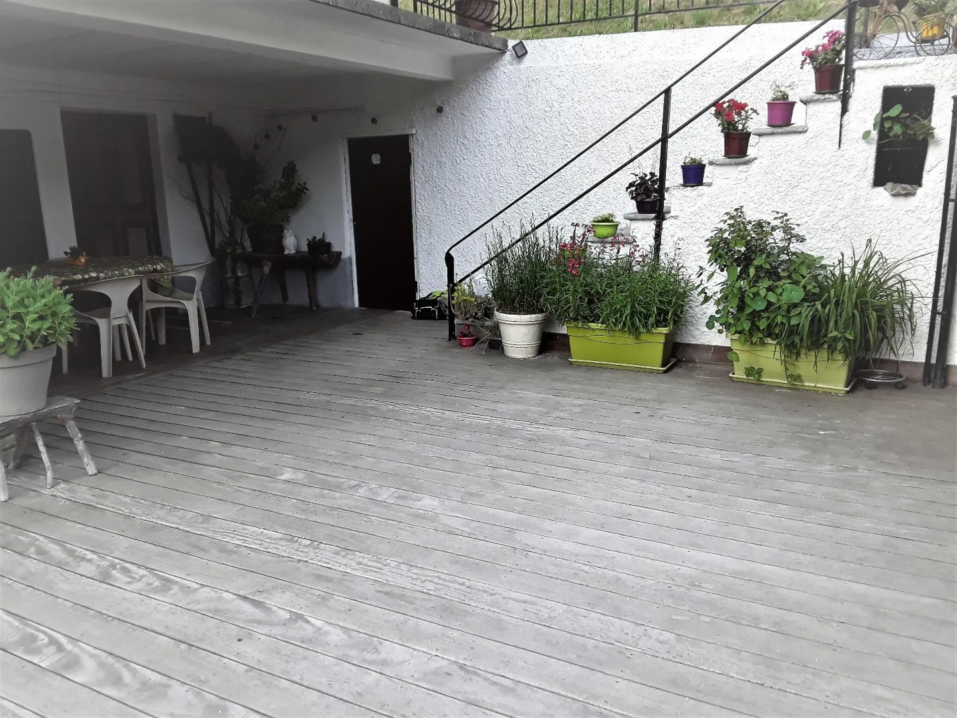 terrasse côté sud