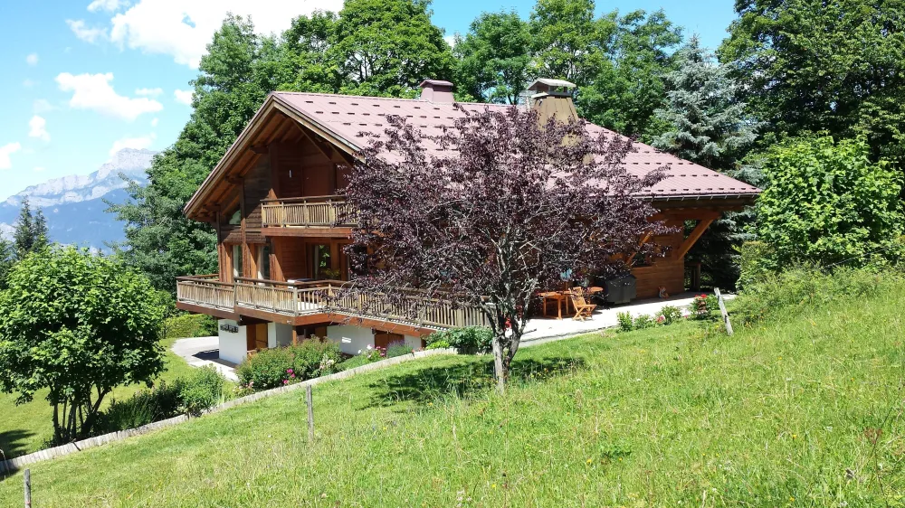 Chalet Cristal  Megève  en été